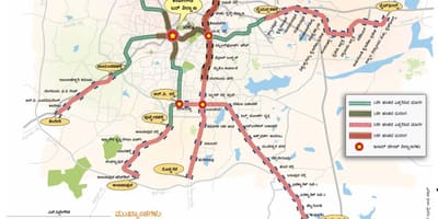 Namma מטרו שלב 2 כביש מפה
